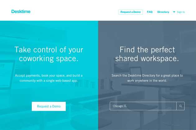 Desktime: Shared Spaces and Coworking